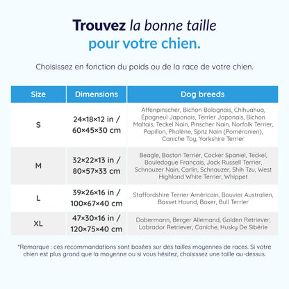 MrFluffyFriend® - Canapé Design Pour Chien