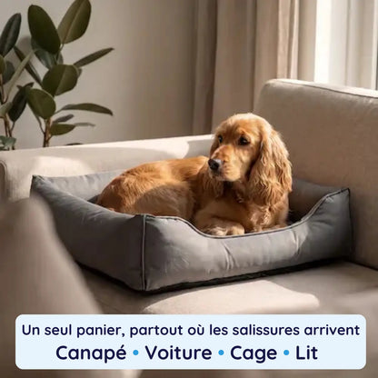 MrFluffyFriend® - Panier pour chien déperlant en tissu Oxford